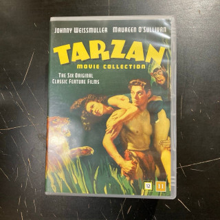 Tarzan Movie Collection 3DVD (VG/VG+) -seikkailu-